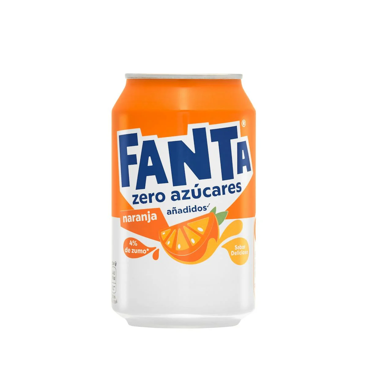 Refresc Fanta taronja zero sucres afegits
