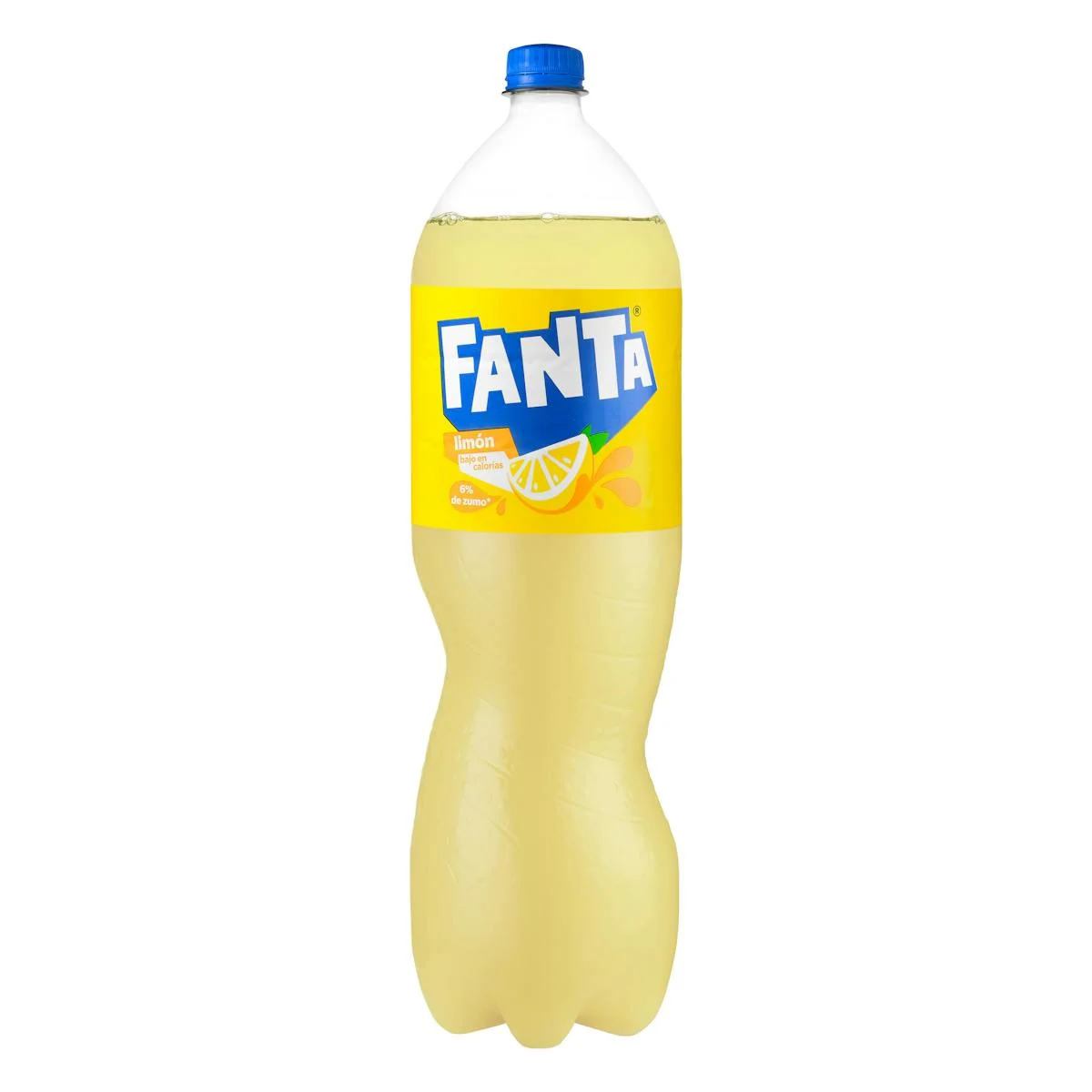 Lemon soft drink Fanta
