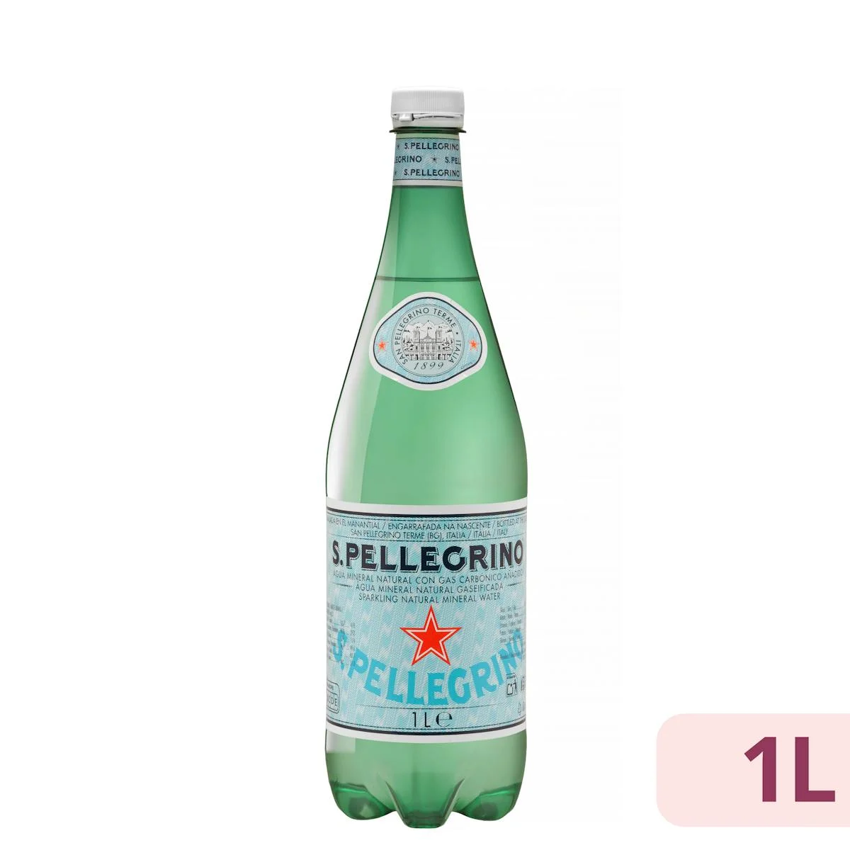 Grande eau minérale gazeuse San Pellegrino