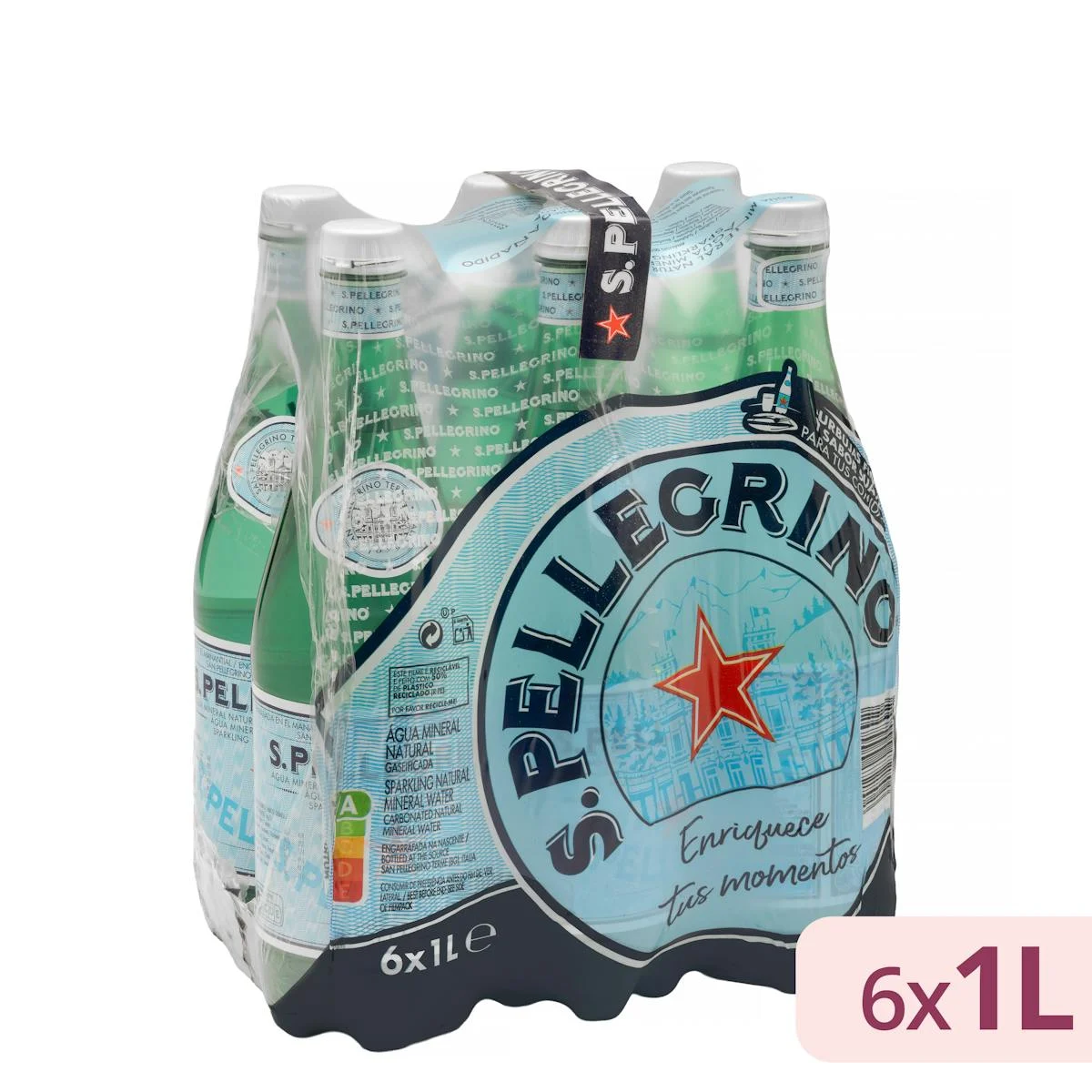 Grande eau minérale gazeuse San Pellegrino