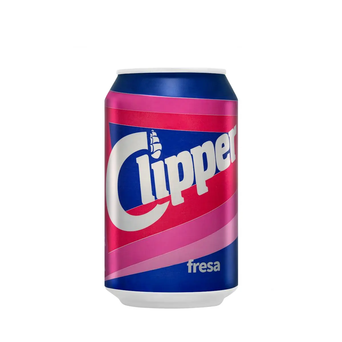 Strawberry soft drink Clipper