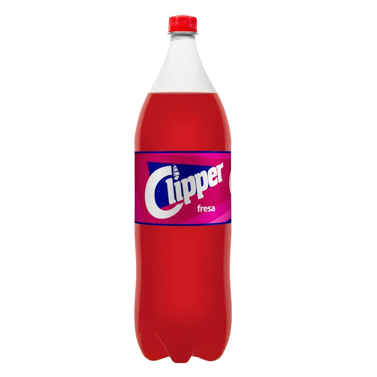 Strawberry soft drink Clipper