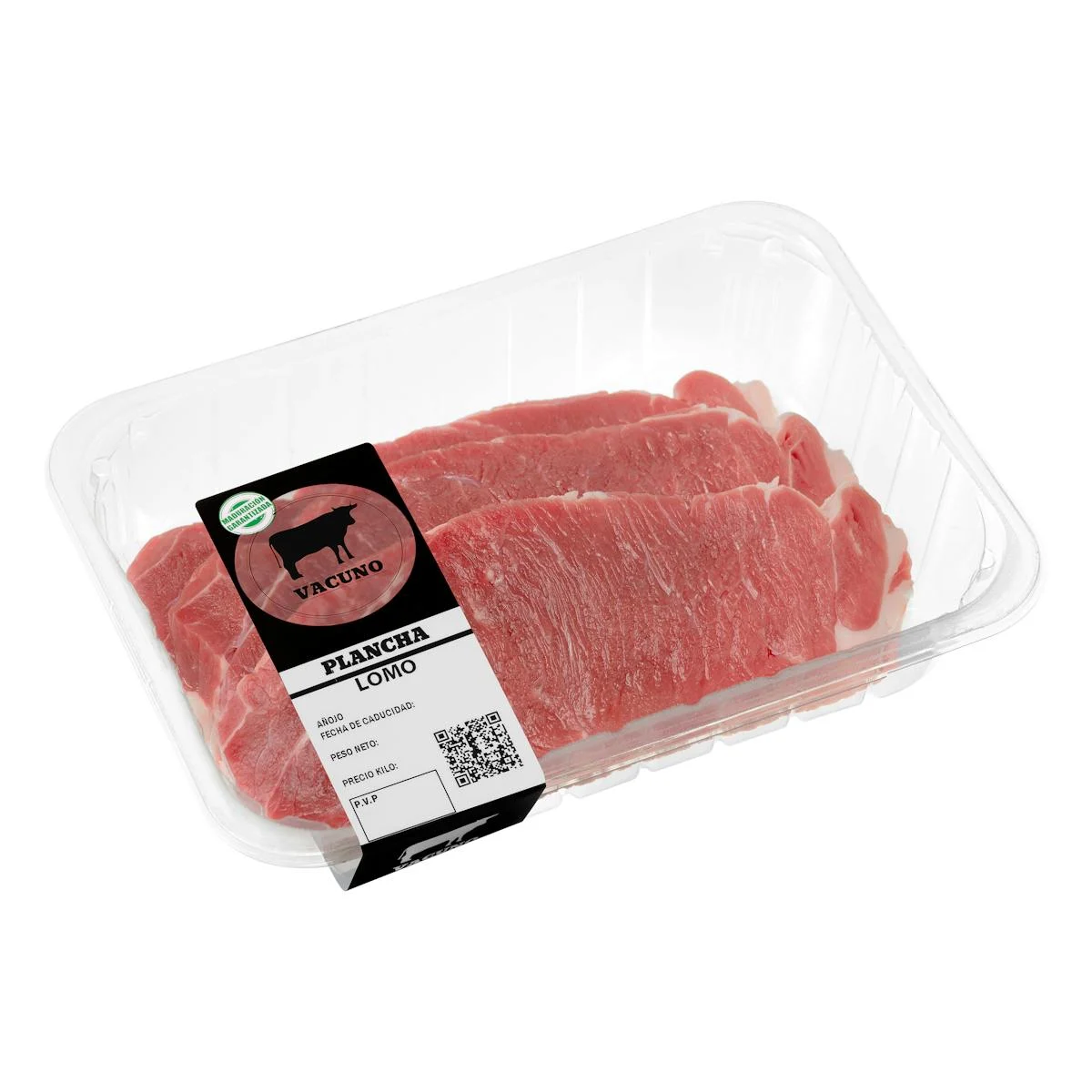 Yearling beef loin fillets for grilling