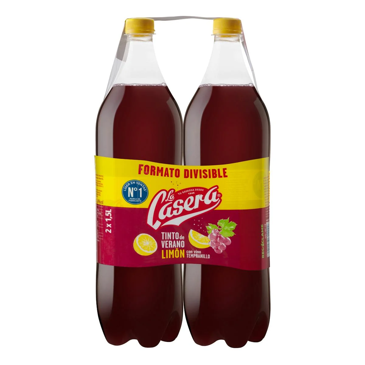 Lemon tinto de verano La Casera