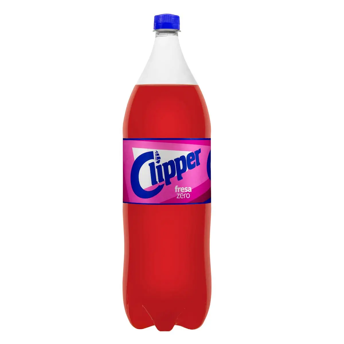 Zero sugar strawberry soft drink Clipper