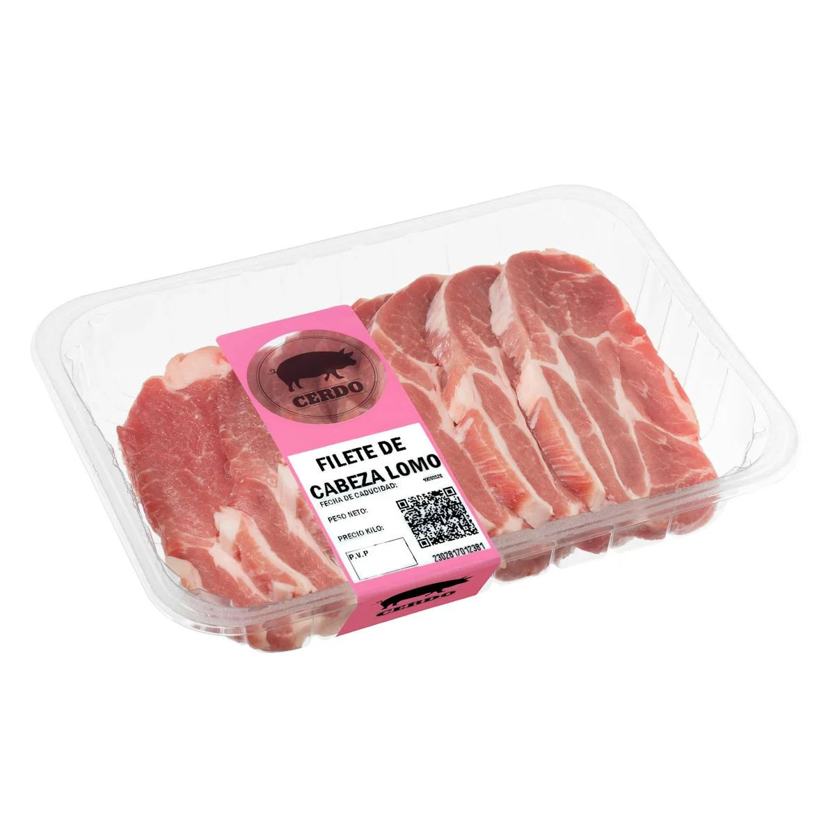 Filets de porc dans l’échine