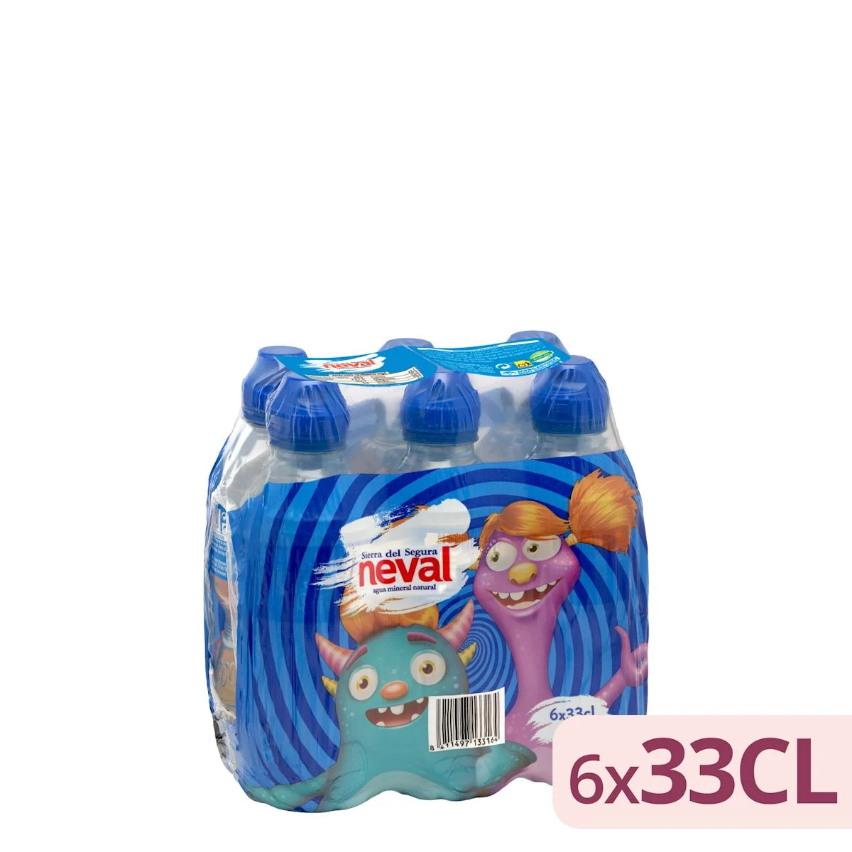 Kleines Mineralwasser Neval mit Kinderverschluss