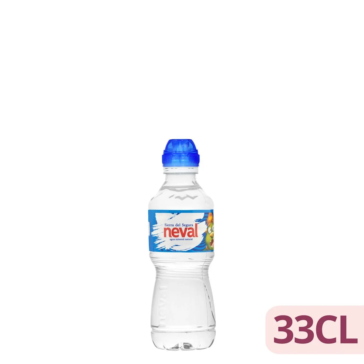 Petite eau minérale Neval avec bouchon enfant