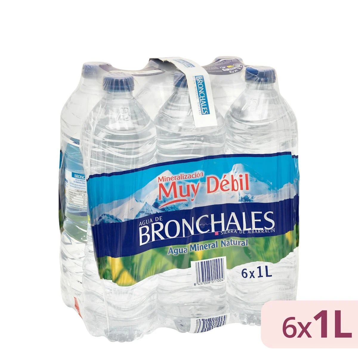 Mittleres Mineralwasser Bronchales