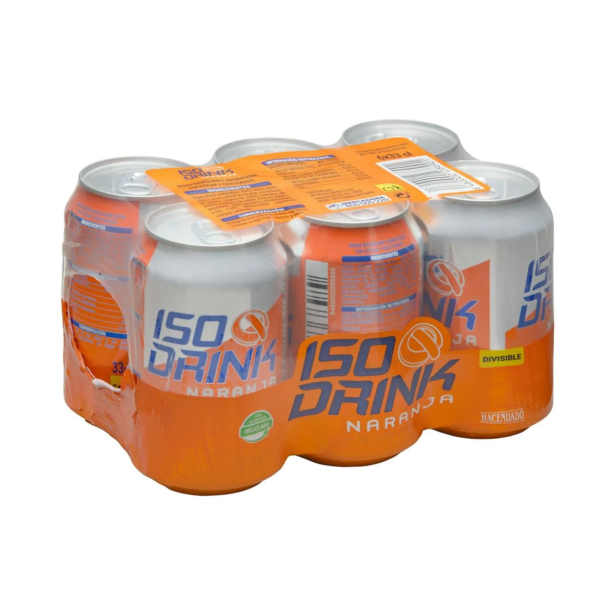 Boisson isotonique à l’orange Iso drink