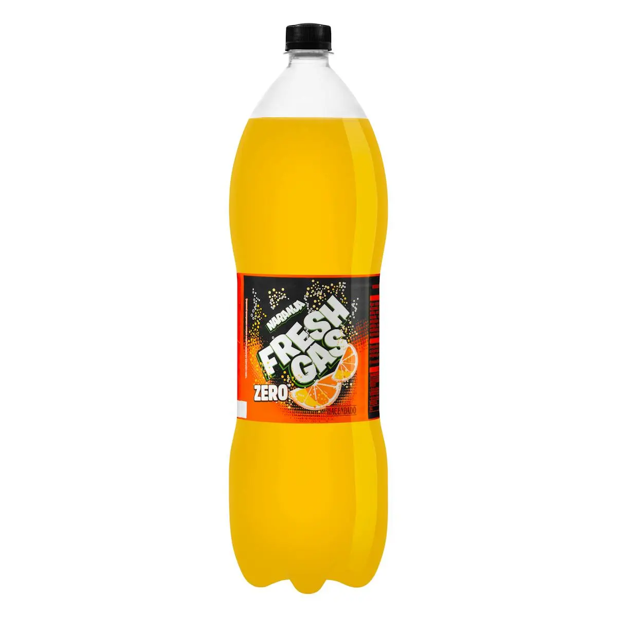 Zero sugar orange soft drink Hacendado