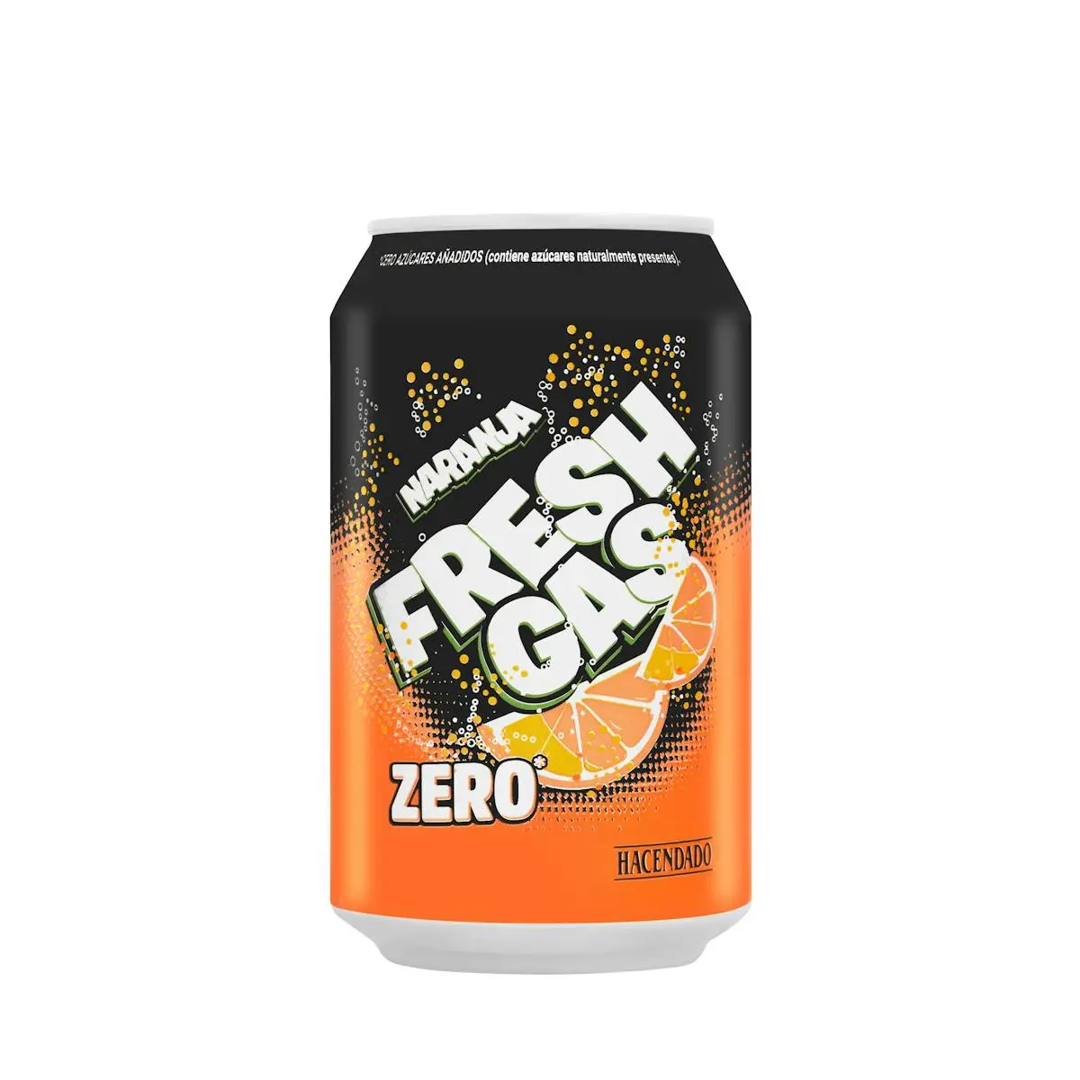 Zero Sparkling orange soft drink Hacendado