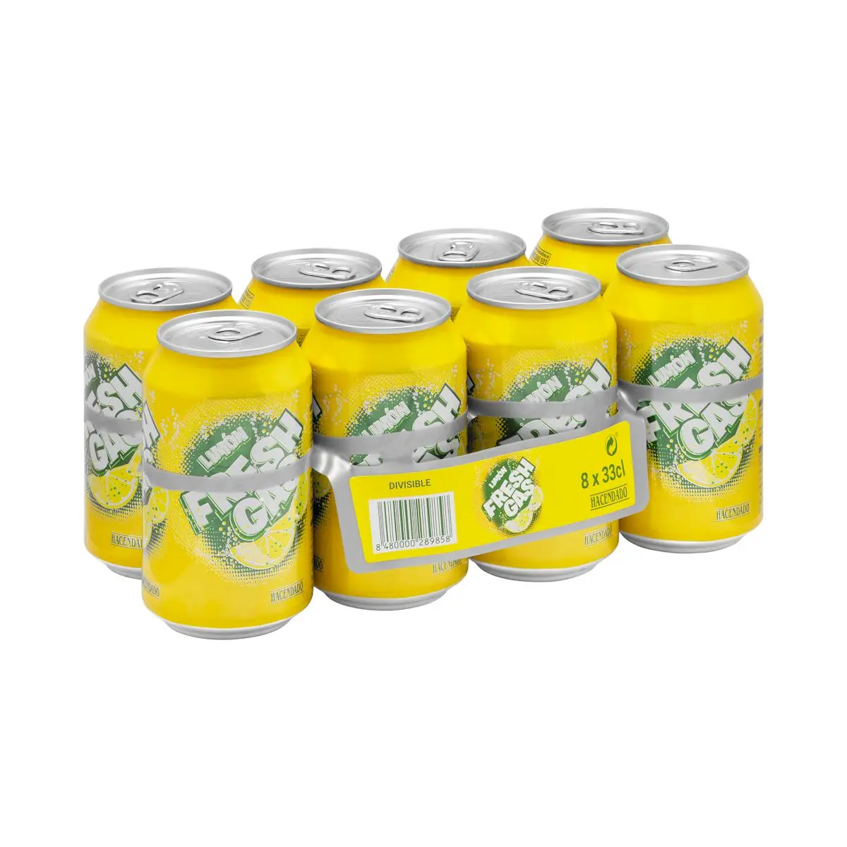 Sparkling lemon soft drink Hacendado