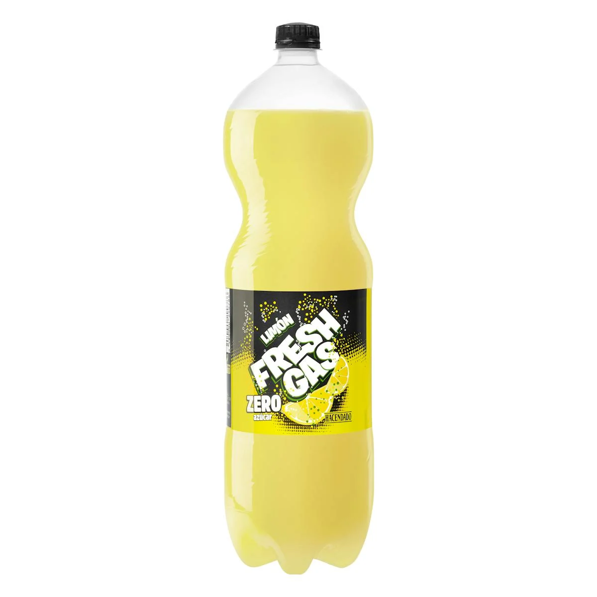 Boisson gazeuse au citron Hacendado fresh gas sans sucre
