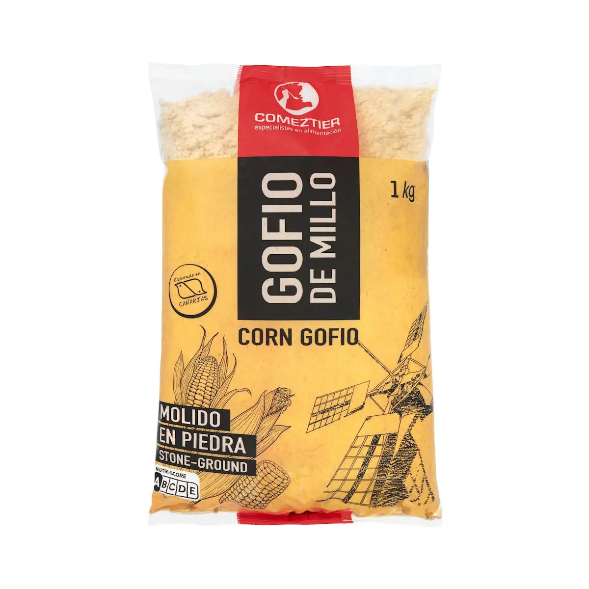 Maisgofio mit Getreide Comeztier