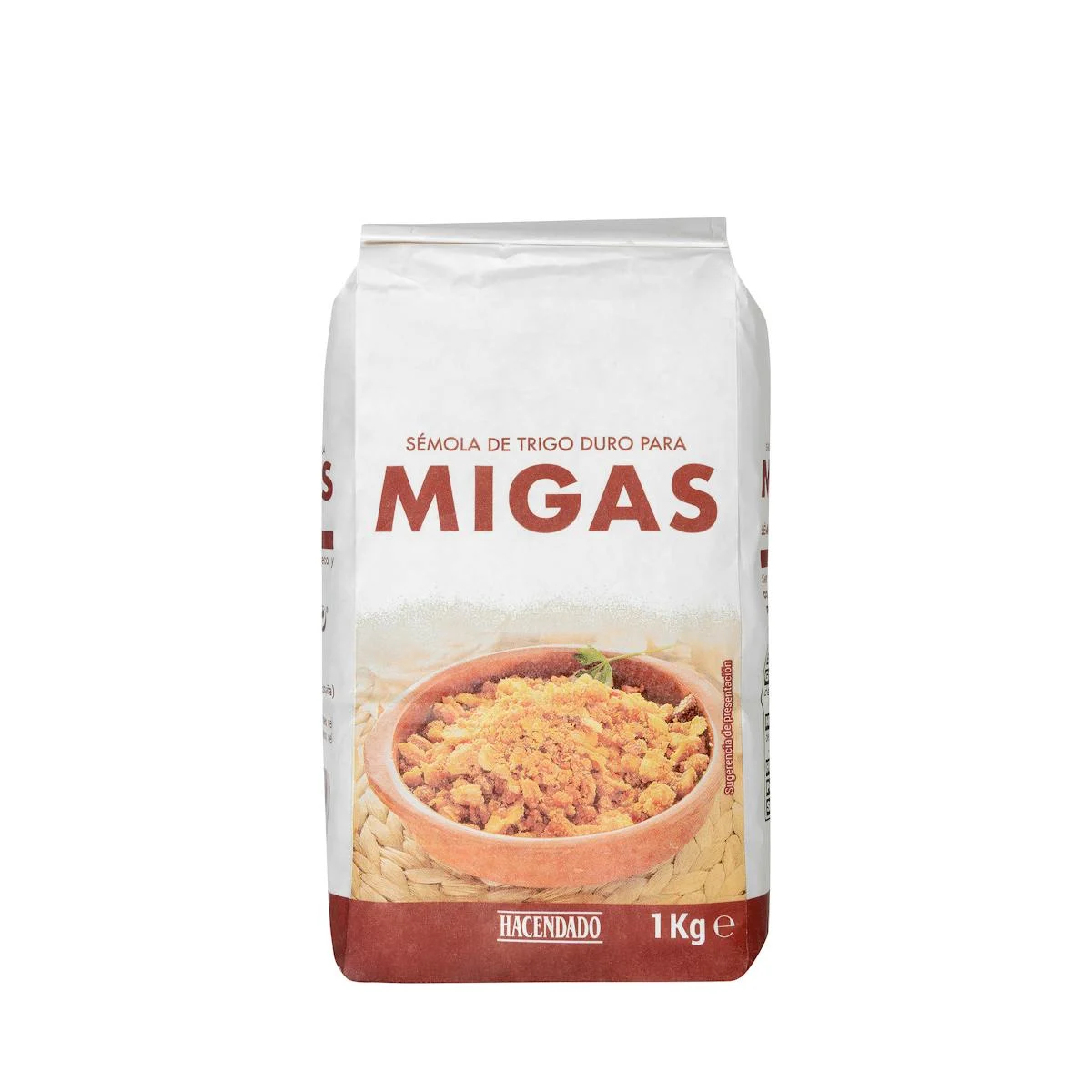 Durum wheat semolina for migas Hacendado