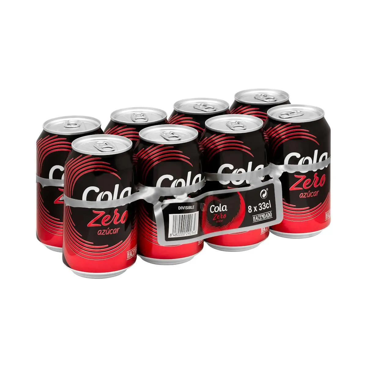 Refresc cola Hacendado zero sucre