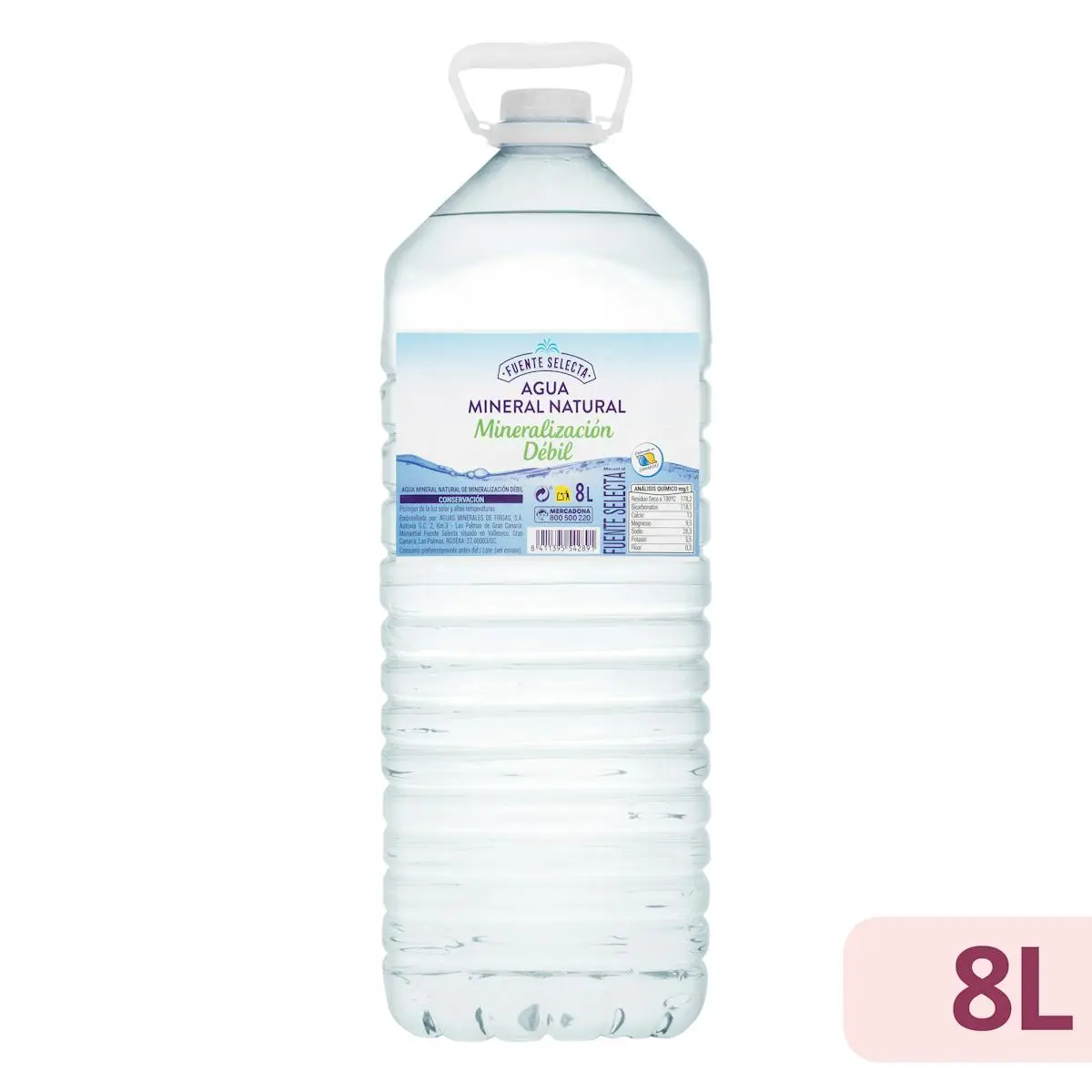 Grande eau minérale Fuente Selecta