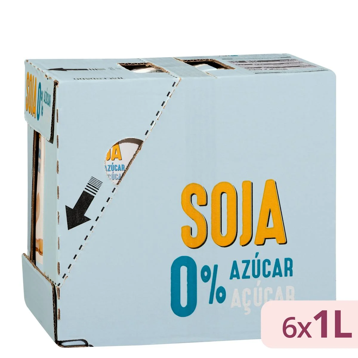 Beguda de soja 0% sucre Hacendado