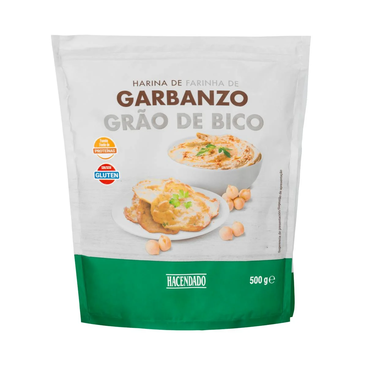 Chicpea flour Hacendado