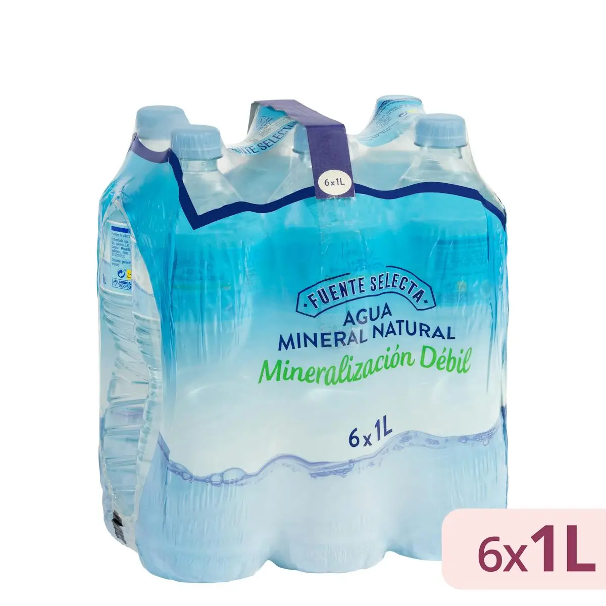 Aigua mineral mitjana Fuente Selecta