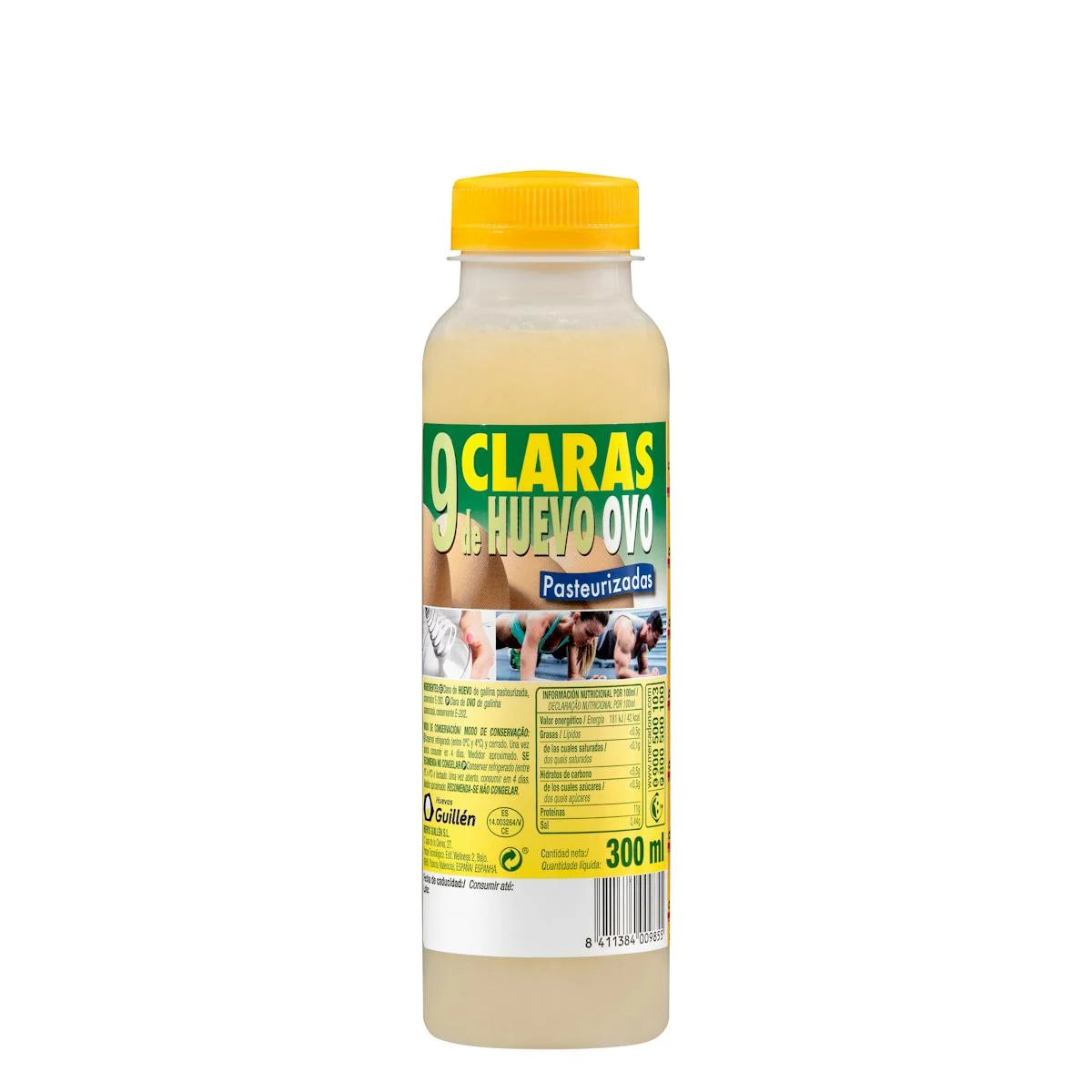 Pasteurisiertes flüssiges Eiweiß