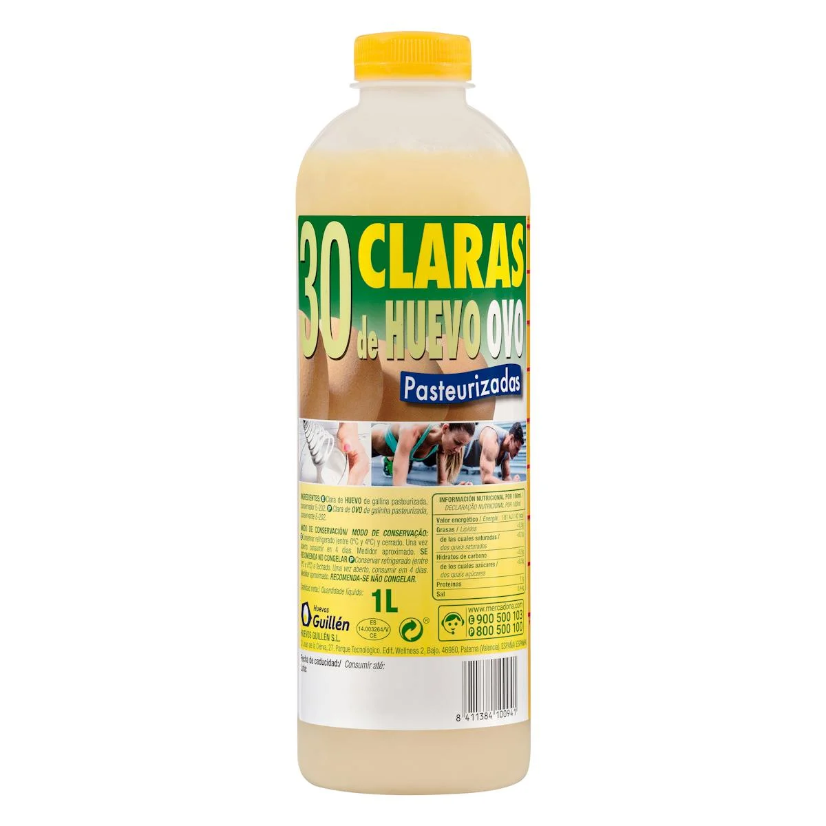 Blancs d’œufs liquides pasteurisés