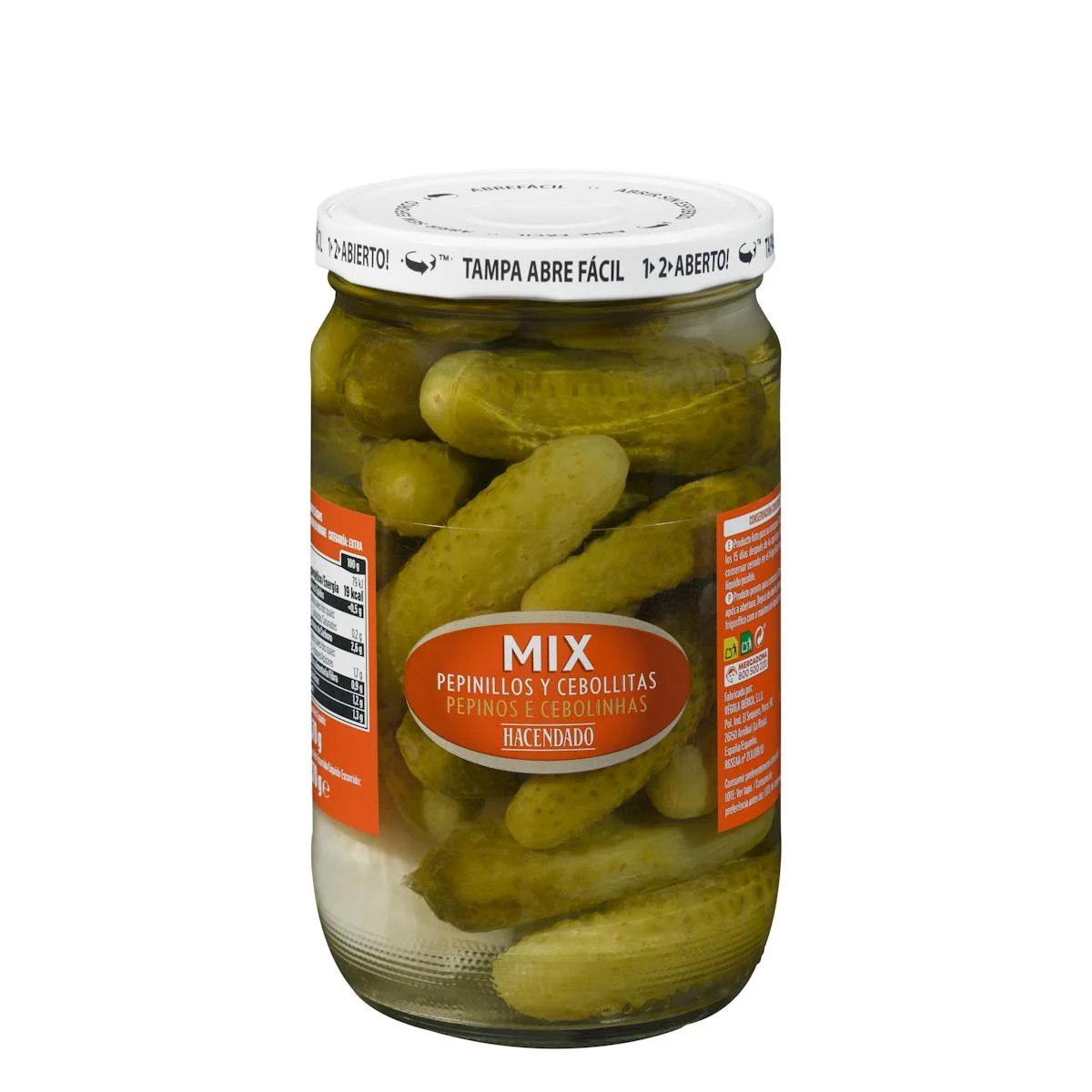 Gherkins and onions Mix Hacendado