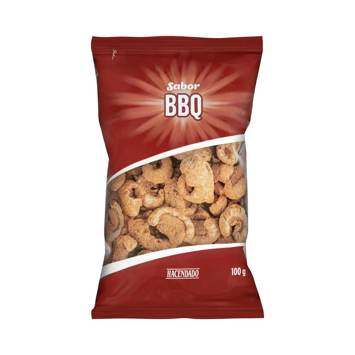 Fried barbecue-Flavored Pork Rinds Hacendado