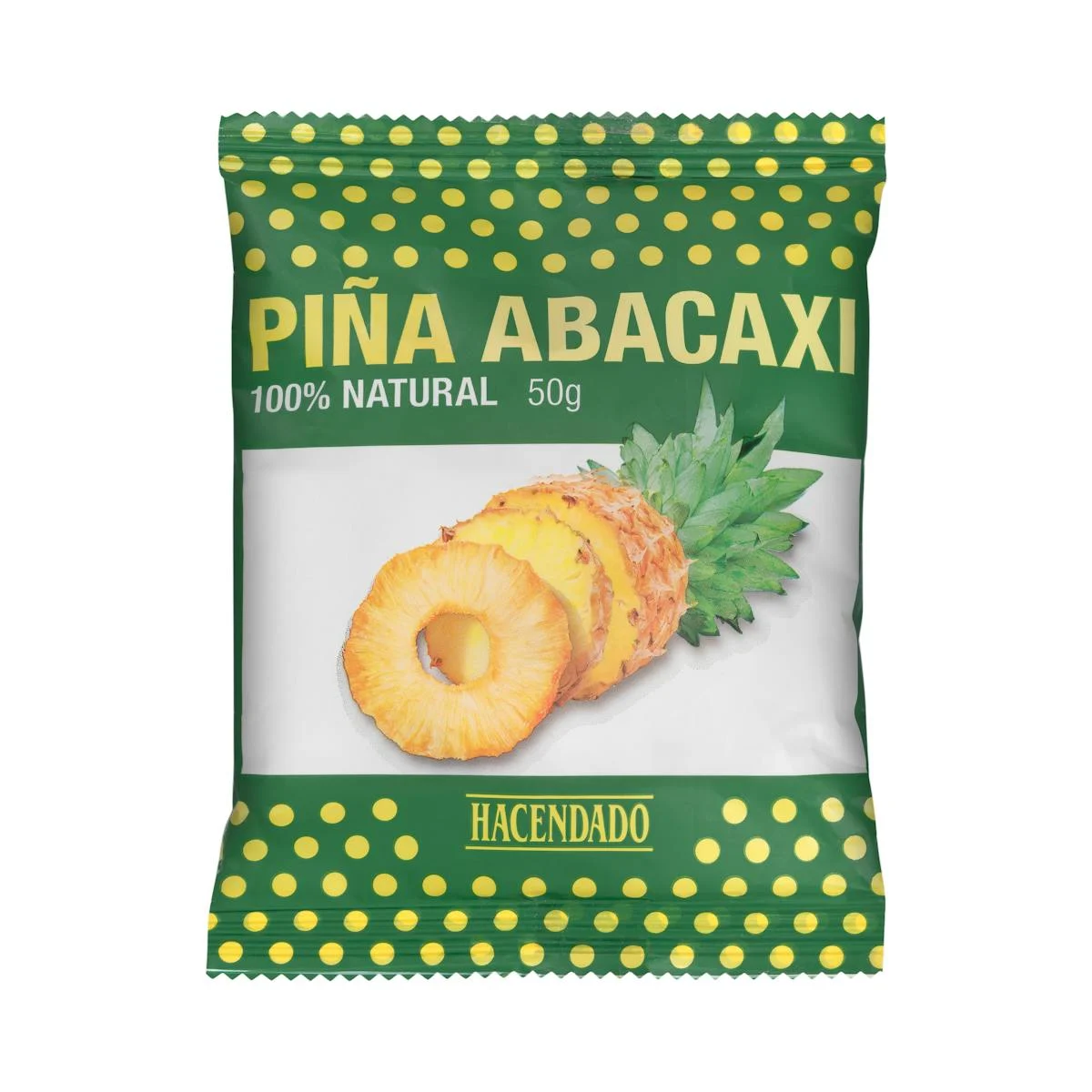 Dried pineapple Hacendado