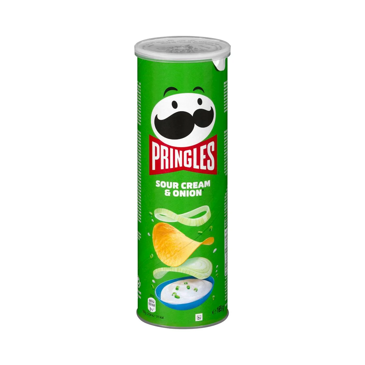 Sour cream and onion potato snack Pringles