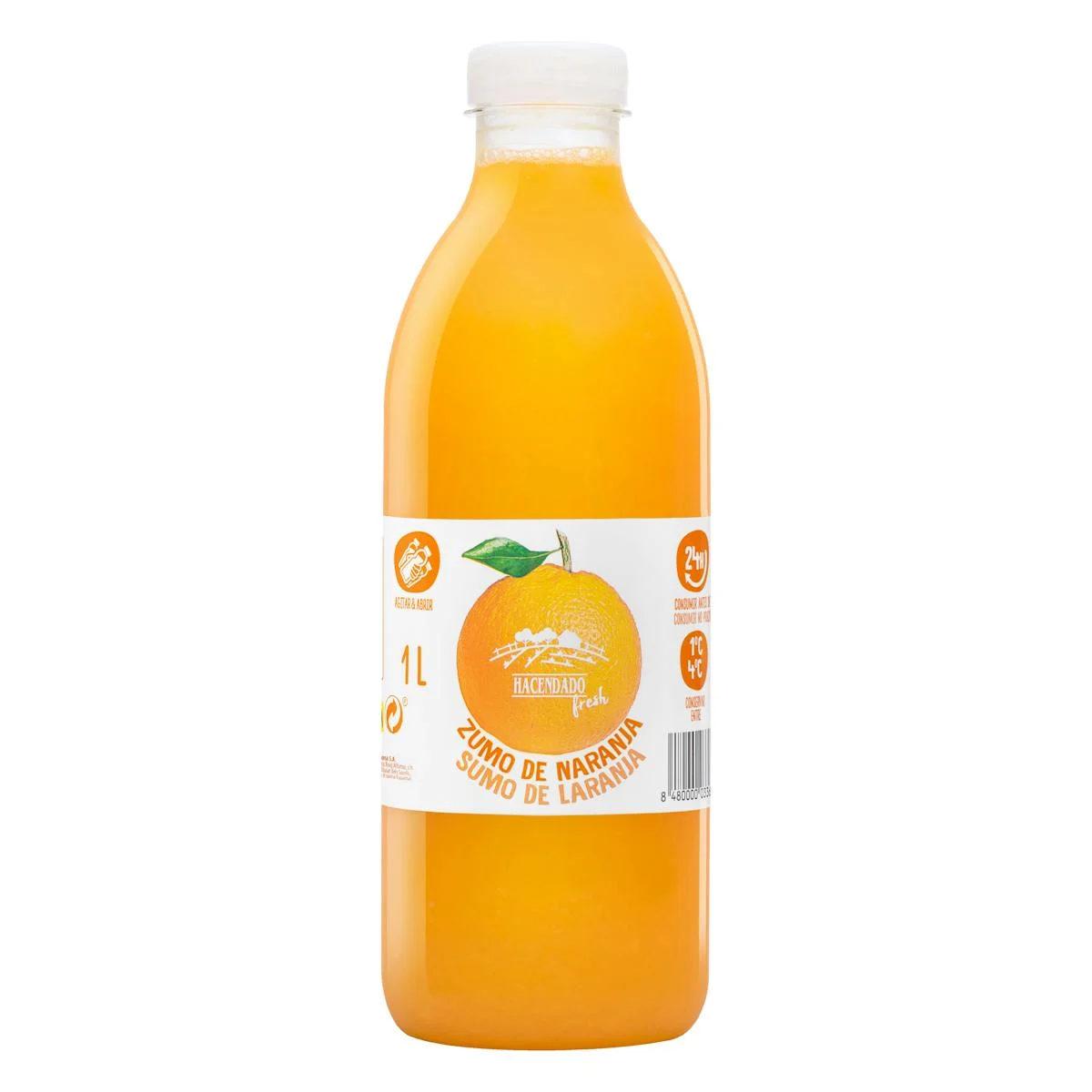 Freshly squeezed orange juice Hacendado