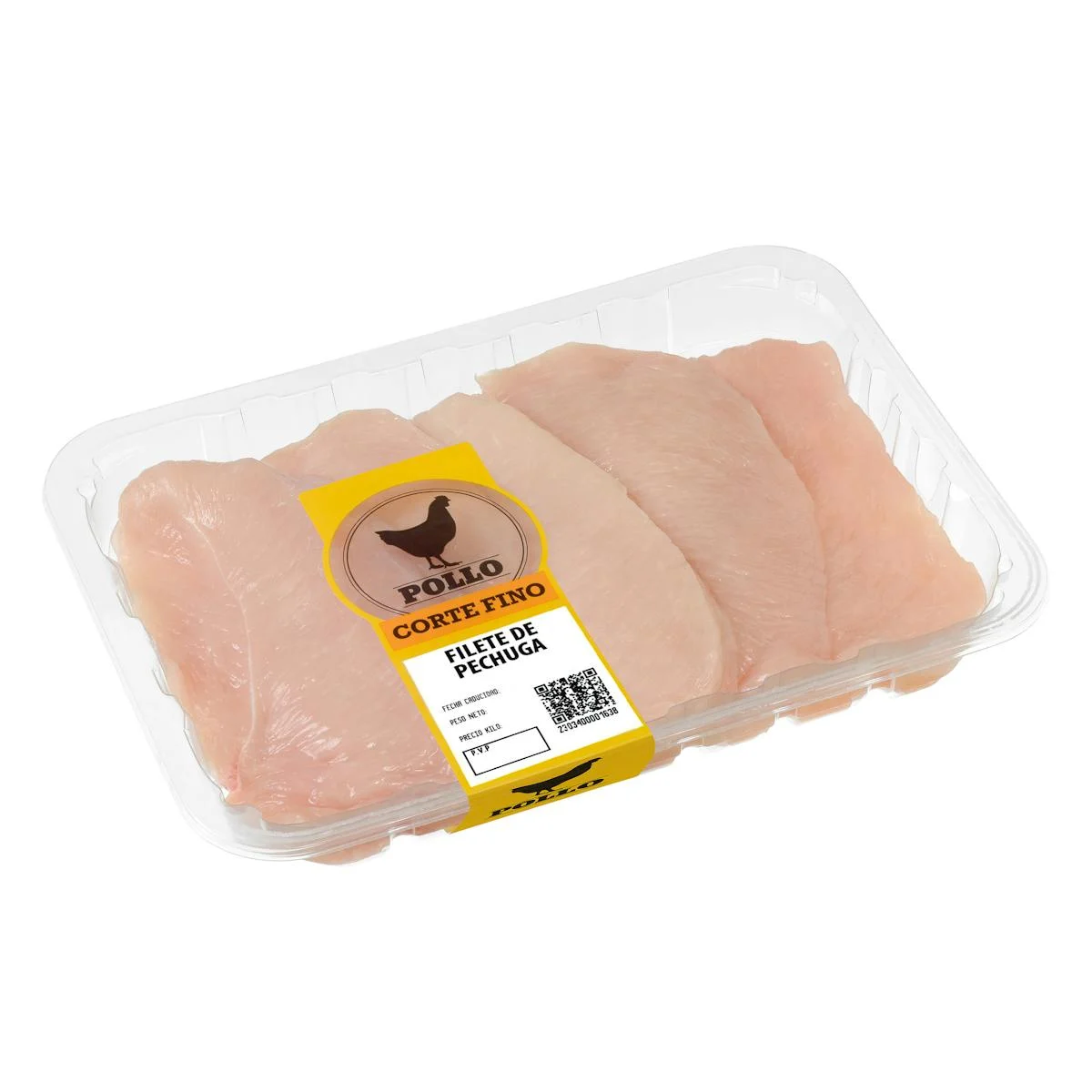 Dünn geschnittene Hähnchenbrustfilets
