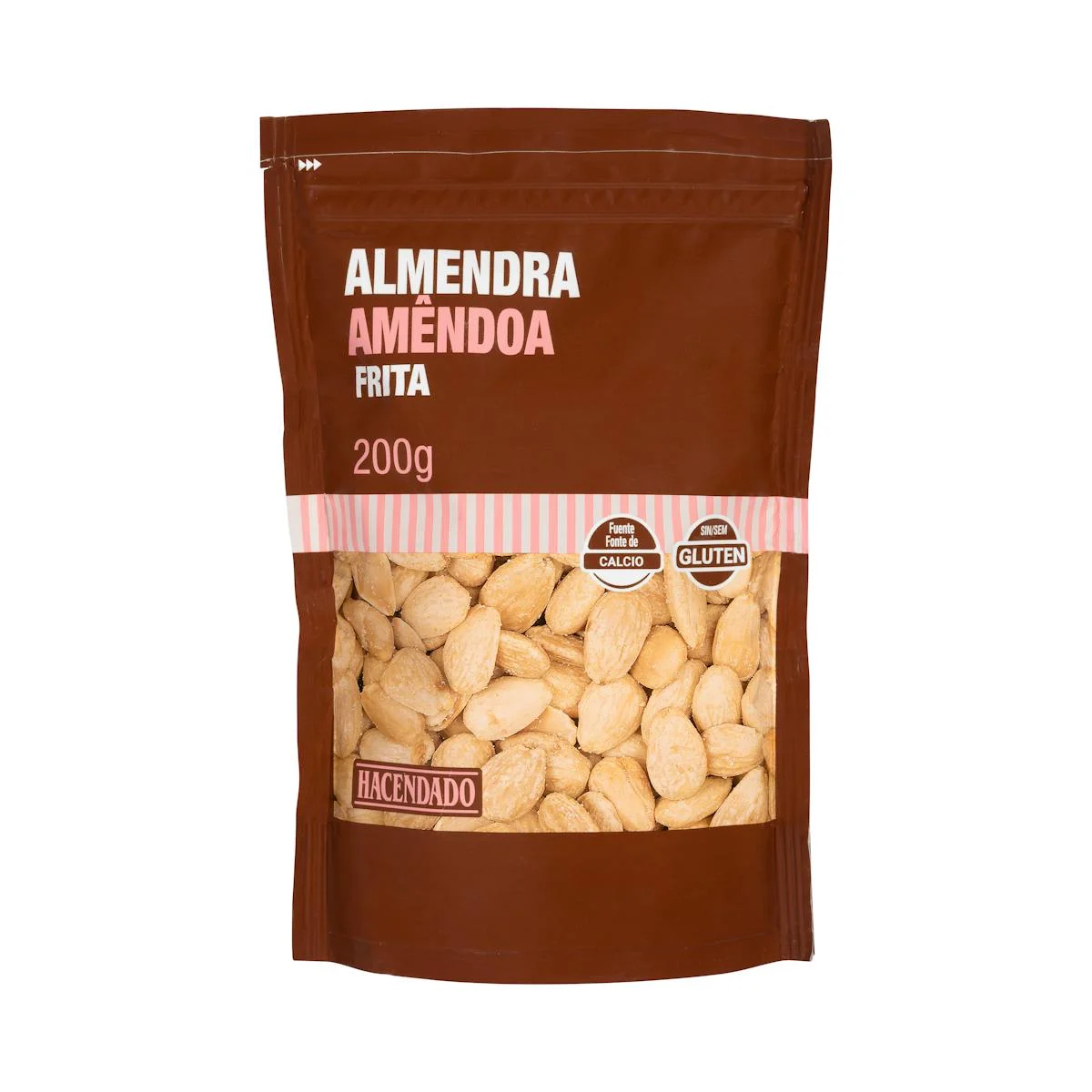 Shelled salted fried almond Hacendado