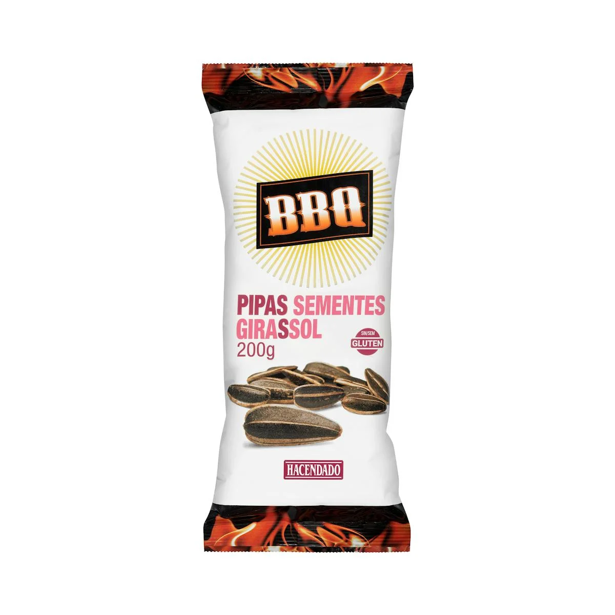 Pipas girasol barbacoa Hacendado