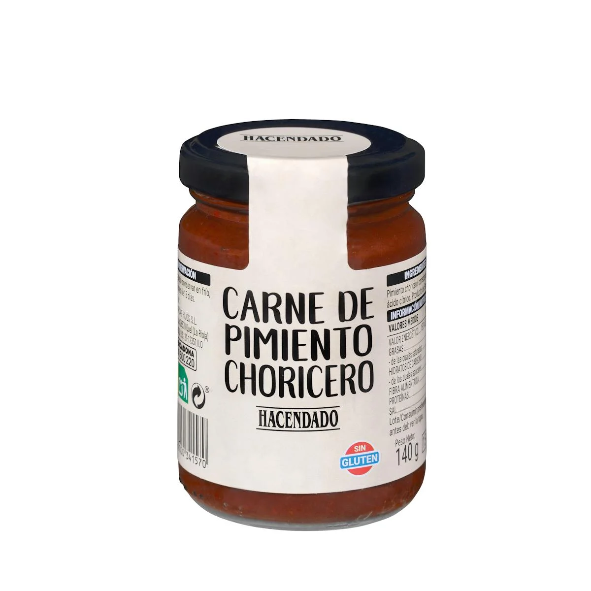 Fruchtfleisch der Choricero-Paprika Hacendado