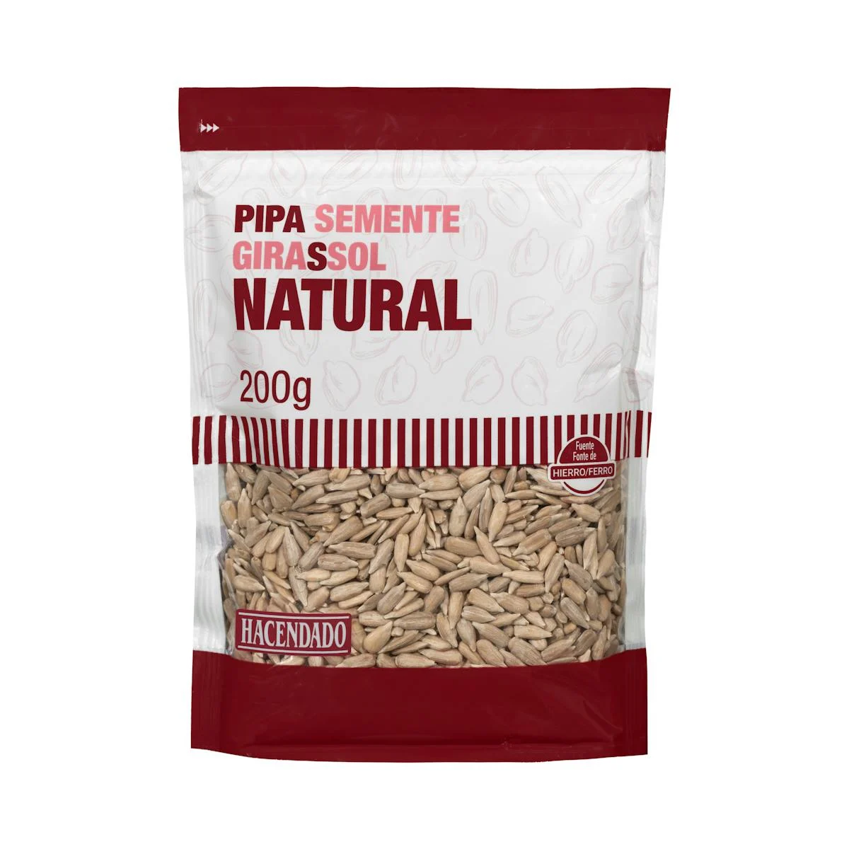Natural shelled sunflower seeds Hacendado