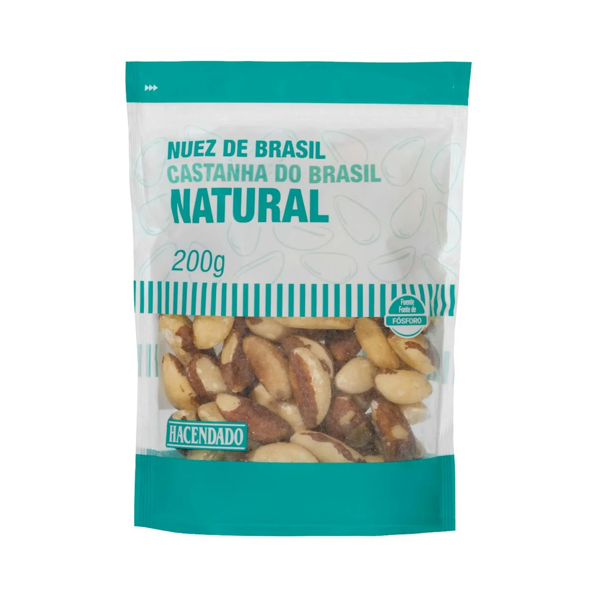 Natural Brazil nuts Hacendado