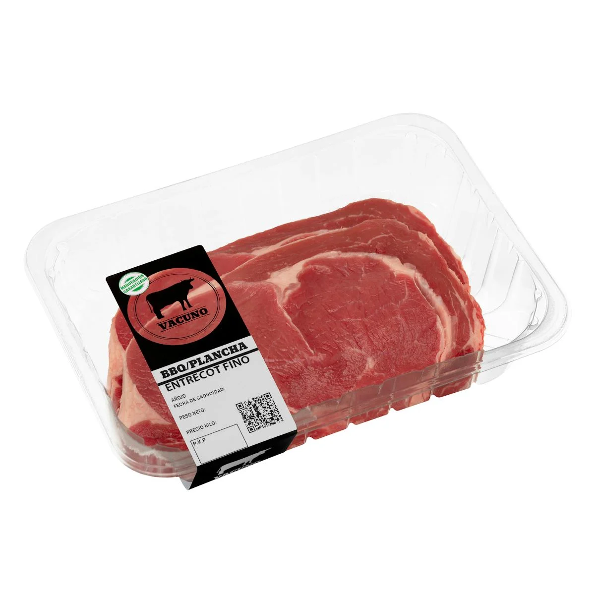 Entrecot de boví anoll fi per a barbacoa o planxa