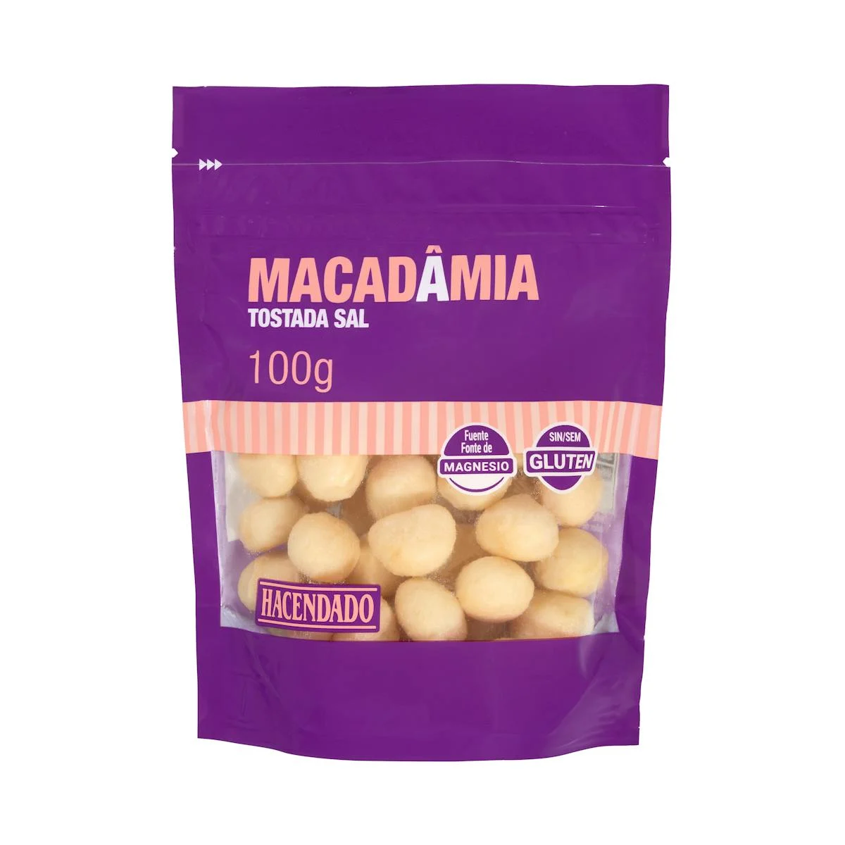 Macadamia nuts roasted with salt Hacendado