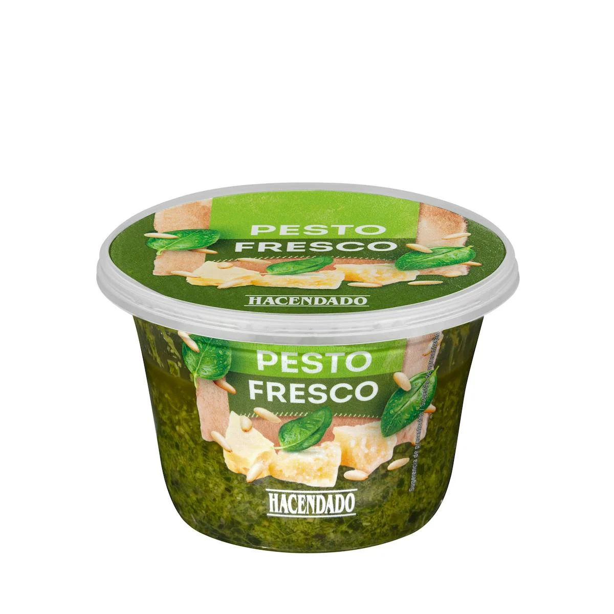 Frisches Pesto mit Basilikum Hacendado