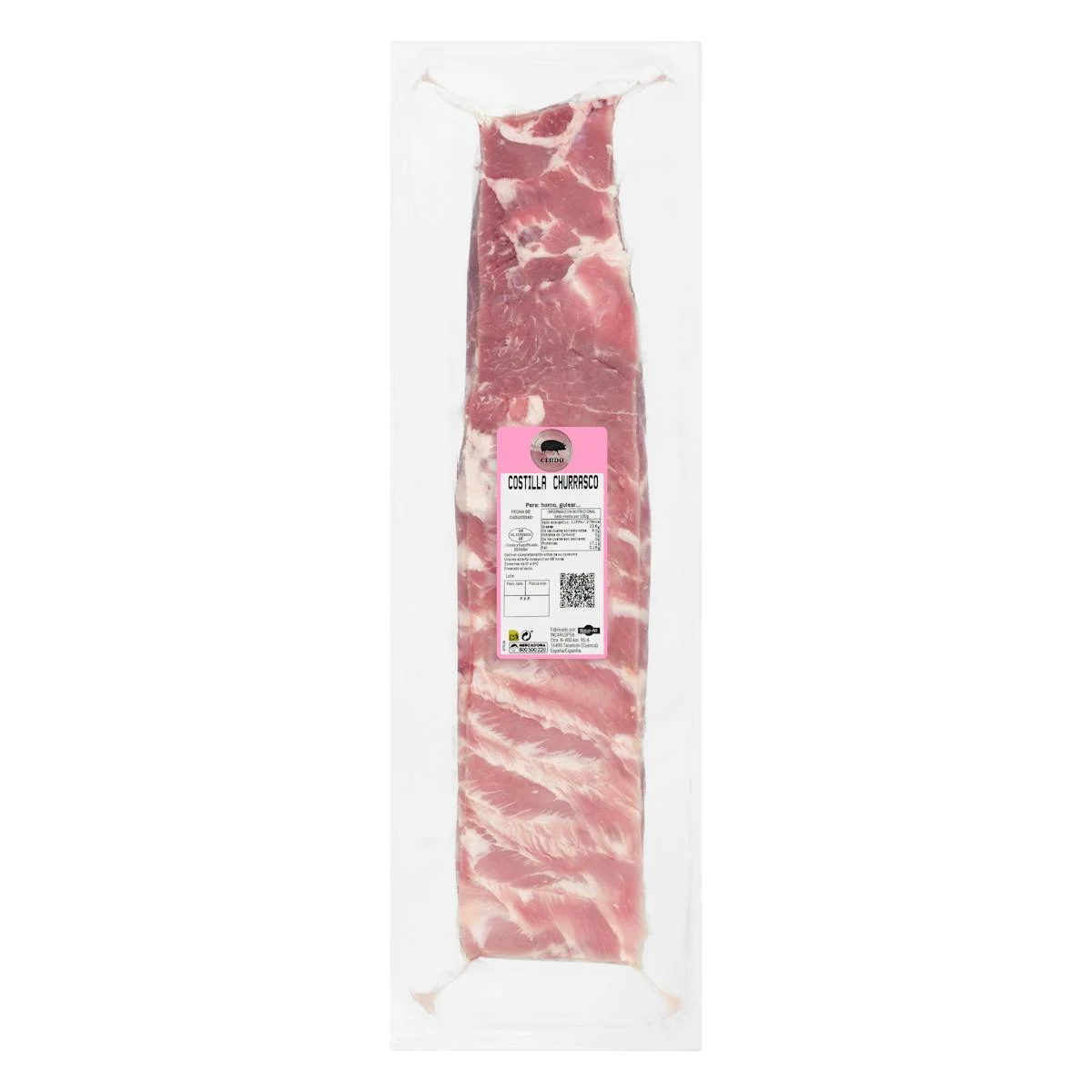Costilla de cerdo churrasco