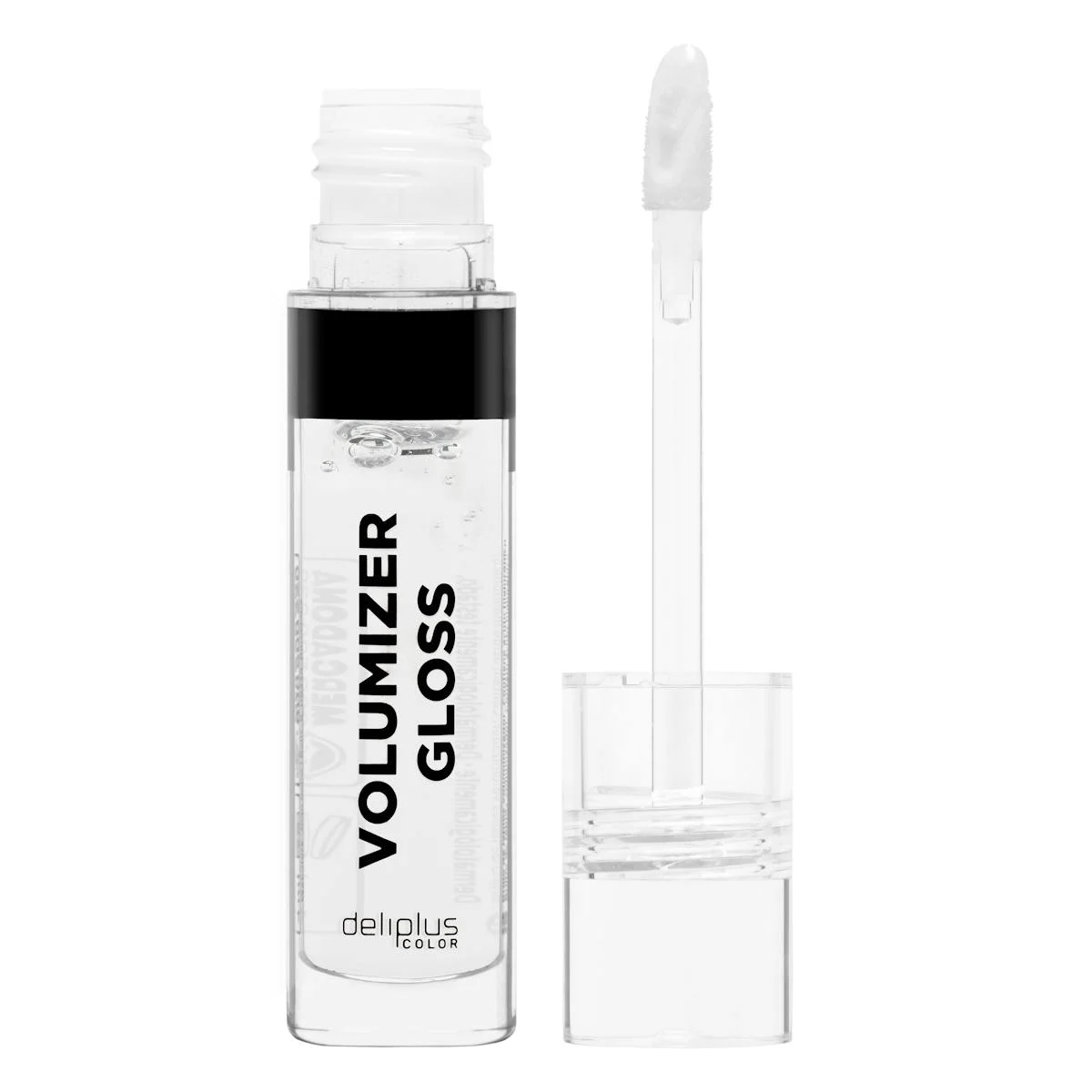 Lipgloss Volumizer gloss Deliplus 01 transparent