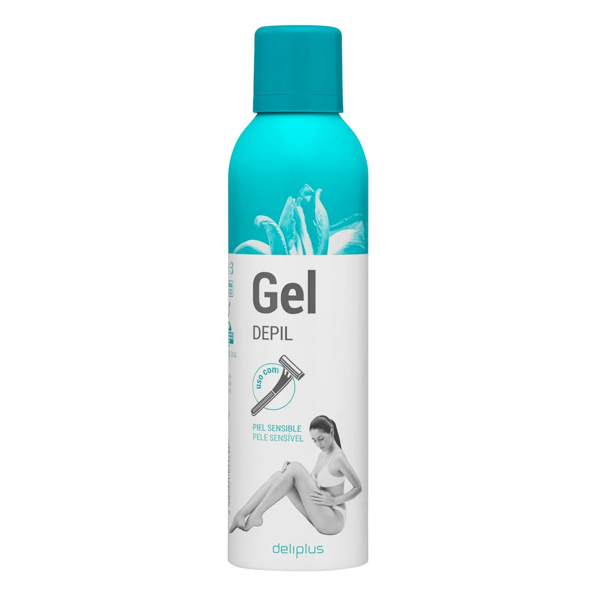 Gel per depilar amb fulla Deliplus pell sensible