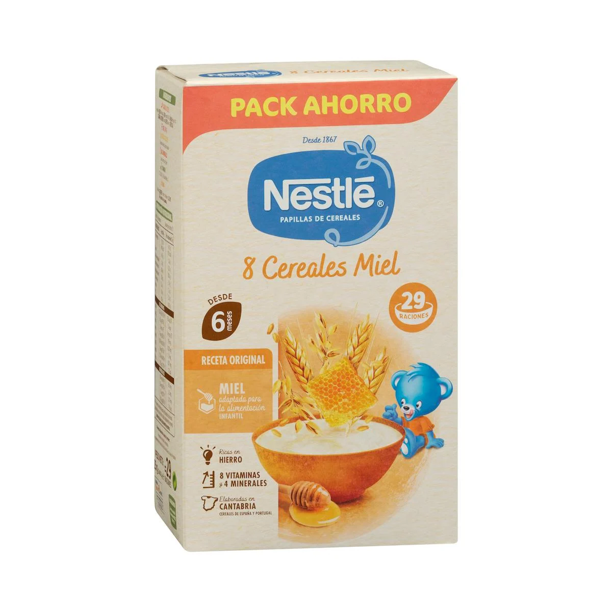 8-Korn-Brei mit Honig Nestlé +6 Monate