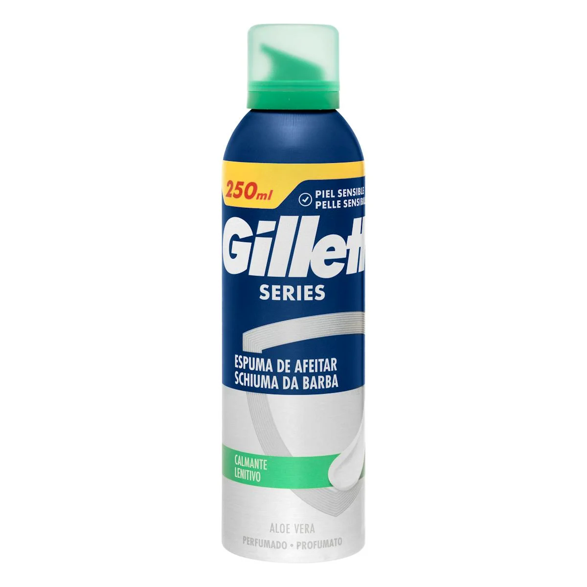 Escuma d'afaitar pell sensible Gillette amb àloe vera