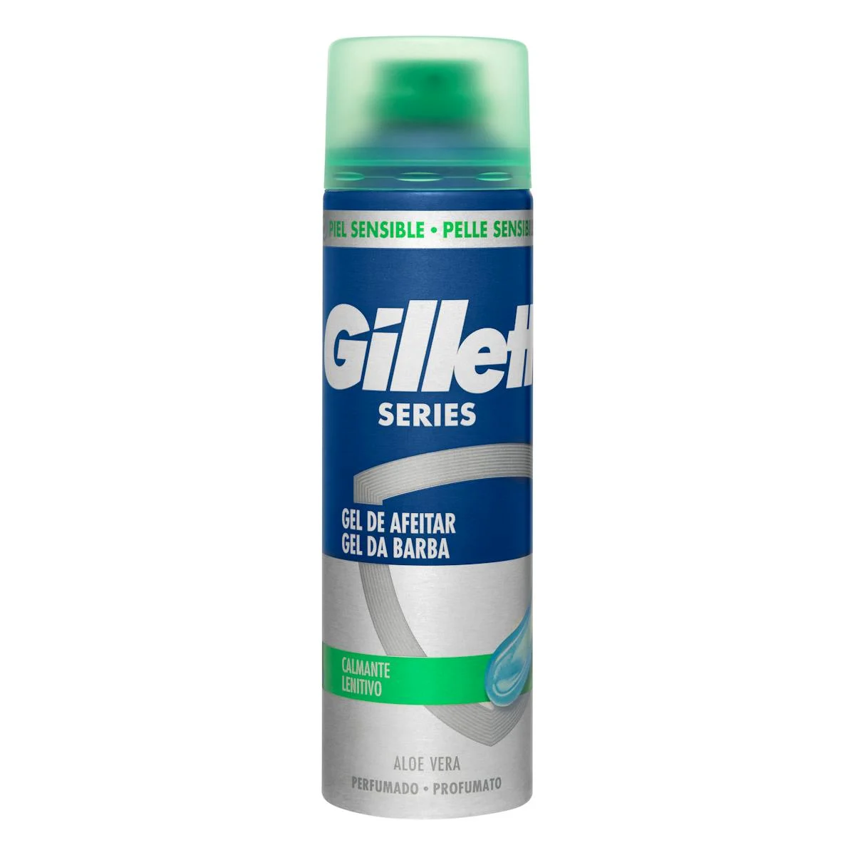 Gel d'afaitar pell sensible Gillette amb àloe vera