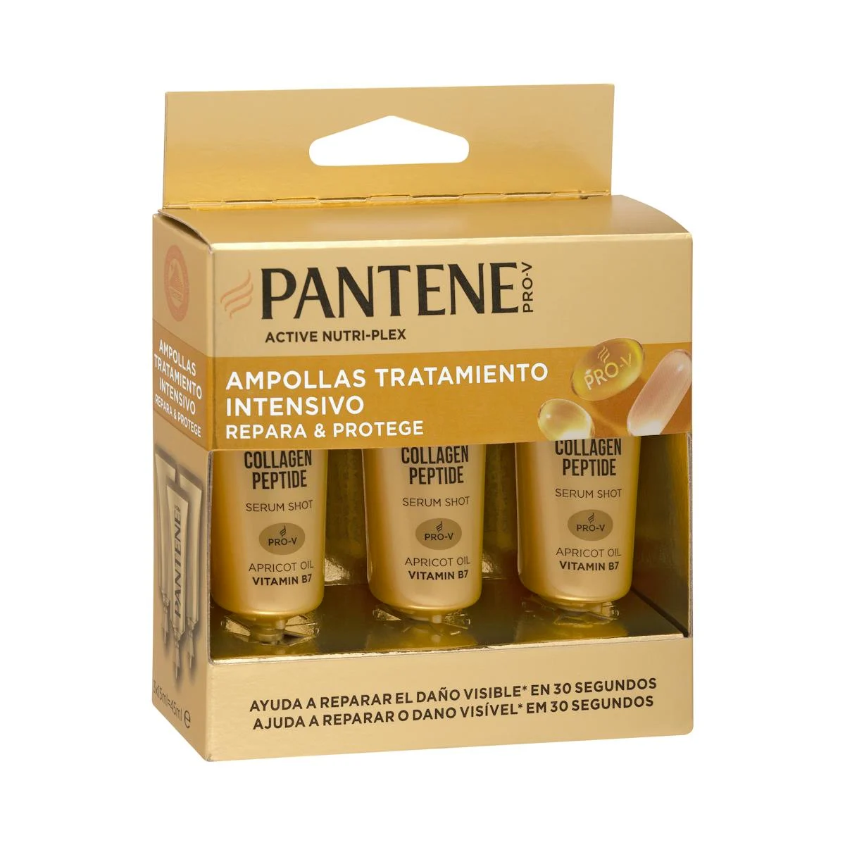 Ampolles tractament intensiu Repara & Protege Pantene cabells danyats