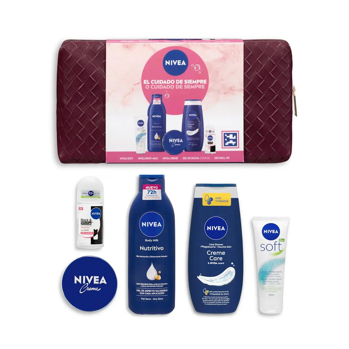 Lote corporal mujer Nivea