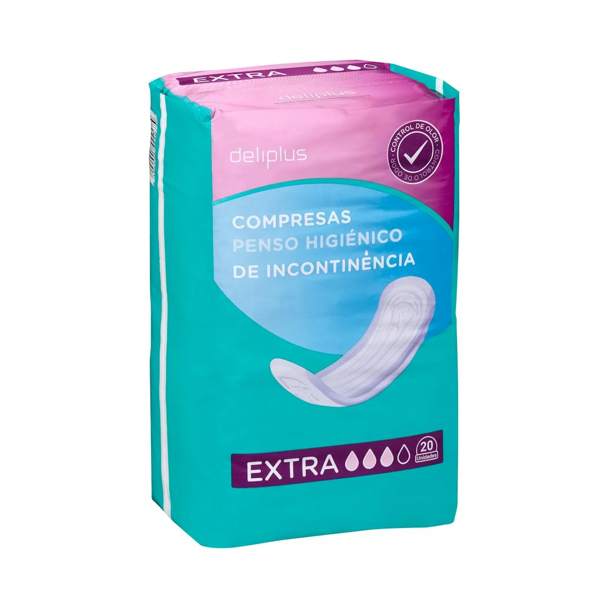 Protections contre l’incontinence extra sans ailettes Deliplus